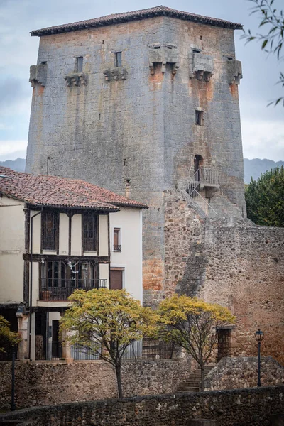 Fernan Gonzalez Tower Covarrubias Burgos Province Spain — Stock Photo, Image
