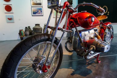 modifiye edilmiş motosiklet BMW r60, unvan yok, Abdessamad Celal, Sa Bassa Blanca Müzesi (msbb