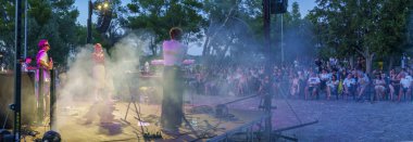 Konserde Ven 'nus, La lluna en Vers festivali, Sant Joan, Mayorka, Balearic Adaları, İspanya