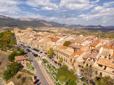 Laguardia, duvarlı villa, Alava, Bask Ülkesi, İspanya