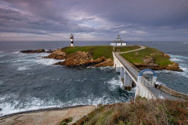 Pancha Adası (Illa Pancha), Ribadeo, Lugo, Galiçya, İspanya