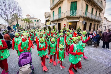 el darrers dias, karnaval, Llucmajor, Migjorn, Mallorca, balear adalar, İspanya, Avrupa