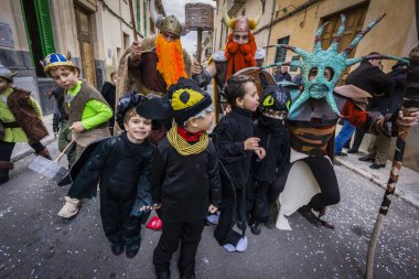 el darrers dias, karnaval, Llucmajor, Migjorn, Mallorca, balear adalar, İspanya, Avrupa