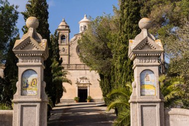 Ermita de Bonany, siglo XVII, Petra, Mallorca, Balear adaları, İspanya, Avrupa