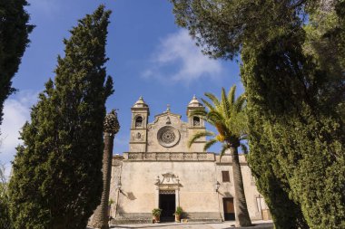 Ermita de Bonany, siglo XVII, Petra, Mallorca, Balear adaları, İspanya, Avrupa