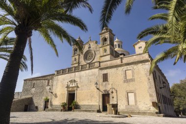 Ermita de Bonany, siglo XVII, Petra, Mallorca, Balear adaları, İspanya, Avrupa