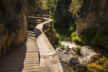 Cerrado de Elias, ruta del rio Borosa, parque natural sierras de Cazorla, Segura y Las Villas, Jaen, Endülüs, İspanya