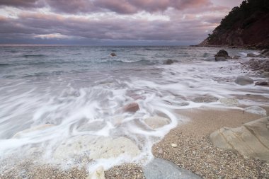 Port de Valldemossa, bilinen adıyla Sa Marina, Valldemossa, Mallorca, Balear Adaları, İspanya, Avrupa