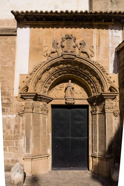 Portal Iglesia Sant Jeroni Palma Majorka Baleary Hiszpania Europa — Zdjęcie stockowe
