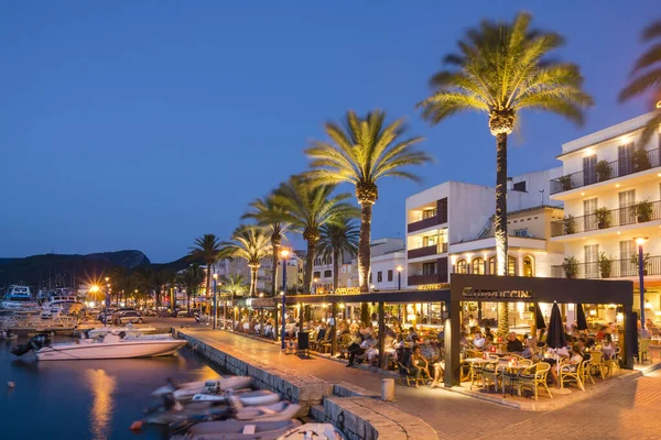 stock image restaurante del paseo maritimo, puerto de Andratx, Mallorca, balearic islands, spain, europe