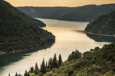 Lim Kanalı, Limski Kanalı, Istria Yarımadası, Croacia, Avrupa