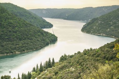 Lim Kanalı, Limski Kanalı, Istria Yarımadası, Croacia, Avrupa