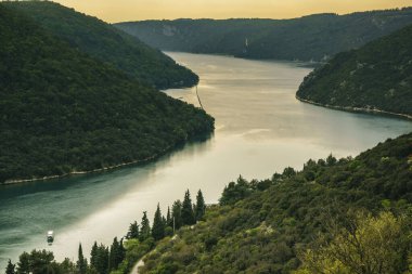 Lim Kanalı, Limski Kanalı, Istria Yarımadası, Croacia, Avrupa