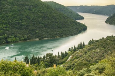 Lim Kanalı, Limski Kanalı, Istria Yarımadası, Croacia, Avrupa