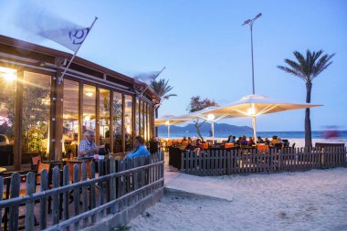 Cala Millor, Son Sunucu. Mallorca. Islas Baleares. İspanya.