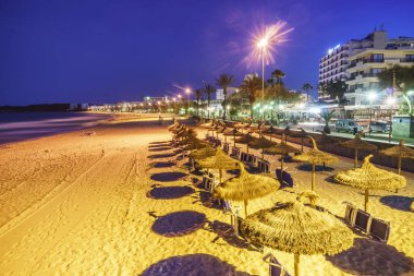Cala Millor, Son Sunucu. Mallorca. Islas Baleares. İspanya.