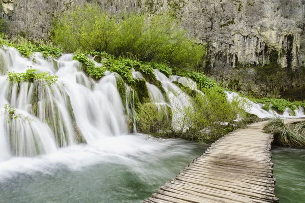 Parque Nacional Los Lagos Plitvice Patrimonio Mundial Unesco Croacia Europa — Fotografia de Stock
