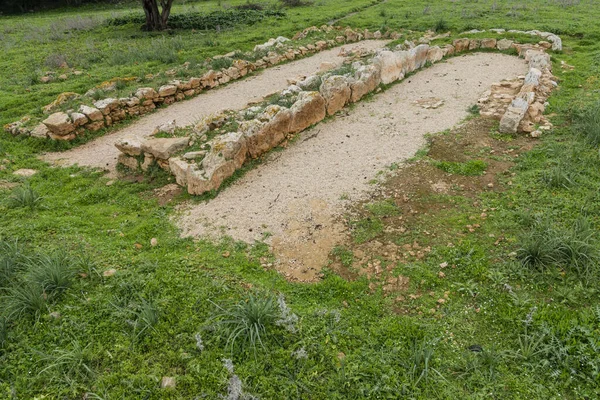 Talaiot Techado Yacimiento Arqueologico Hospitalet Vell 1000 900 Antes Jesucristo — Stock fotografie
