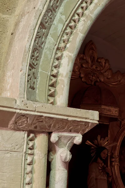 Capilla Del Templo Siglo Xiii Sola Nave Con Bóveda Acanalada — Foto de Stock