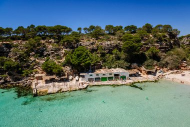 Cala Pi, Llucmajor,comarca de Migjorn. Mallorca. Islas Baleares. İspanya.