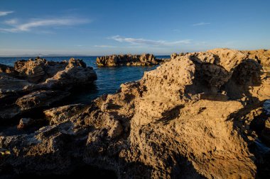 Sa Boca, Formentera, Pitiusas Adaları, Balear Community, İspanya 'da kaya oluşumları