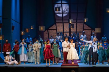L 'elisir d' amore Operası, Donizetti, Tiyatro Müdürü, Palma, Mayorka, Balearic Adaları, İspanya