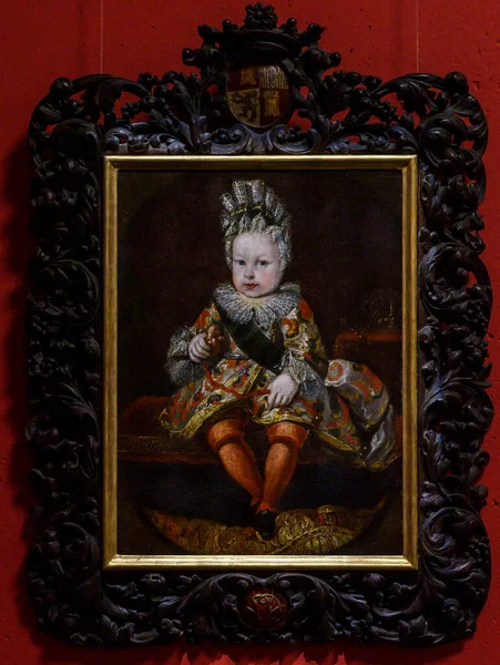 Louis Της Ισπανίας Prince Asturias 1710 Miguel Jacinto Melendez Spanish — Φωτογραφία Αρχείου