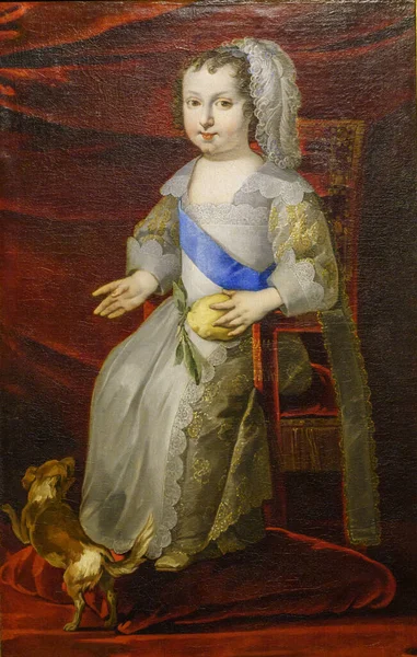 1646年 フィリピン ジャン ノクレット ナインズ 子供の肖像画 Xix サバッサ ブランカ博物館 Msbb ロイヤリティフリーのストック画像