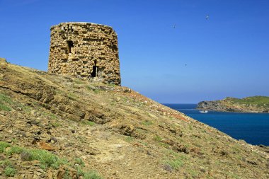 Moros ve Cristianos. Polenya. Sierra de Tramunta. Mallorca. Islas Baleares, İspanya.