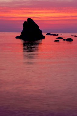 Moros ve Cristianos. Polenya. Sierra de Tramunta. Mallorca. Islas Baleares, İspanya.
