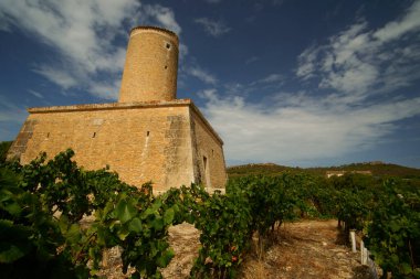 Moros ve Cristianos. Polenya. Sierra de Tramunta. Mallorca. Islas Baleares, İspanya.