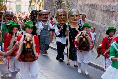 Baile des Cavallets, Felanitx, Mallorca, Balearic Adaları, İspanya