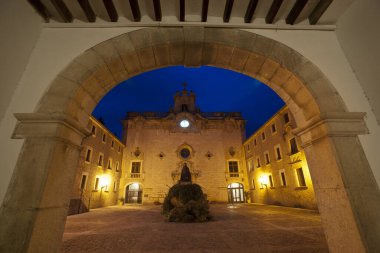 İspanya Balearic Adaları, Mallorca.Santuario de Lluc, Escorca.