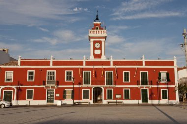 Ayuntamiento de Es Castell. (Ajuntament Açılar) .Menorka.Balearic Adaları. İspanya.