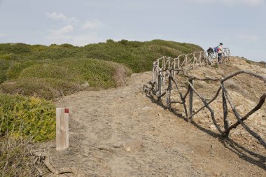Prat de Morella.Menorca. Balearic Adaları. İspanya.
