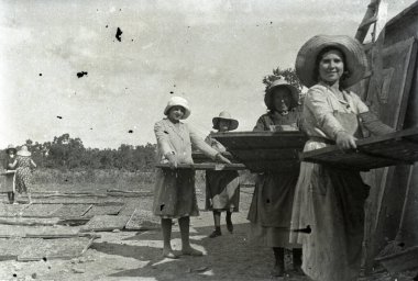 20. yüzyılın başından kalma tarihi bir resim, Porreres, Mayorka, İspanya