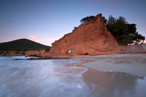 Caleta Punta Jondal Ibiza Balearerna Spanien — Stockfoto