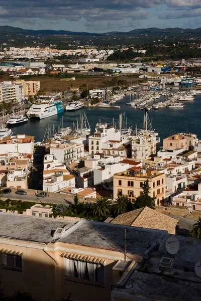 Puerto Eivissa Ibiza Balearen Spanien — Stockfoto