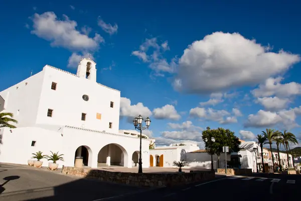 Iglesia Parroquial Siglo Xviii Sant Josep Talaia Ibiza Balearic Islands — Stock Photo, Image