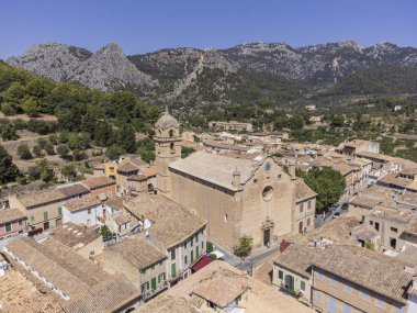Bunyola, San Mateo Barok Kilisesi (18. yüzyıl), Majorca, Balear Adaları, İspanya