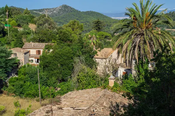 Randa Village Cura Mountain Algaida Mallorca Islas Baleares España —  Fotos de Stock