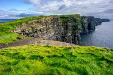 Moher Kayalıkları, Burren, County Clare, İrlanda, Birleşik Krallık