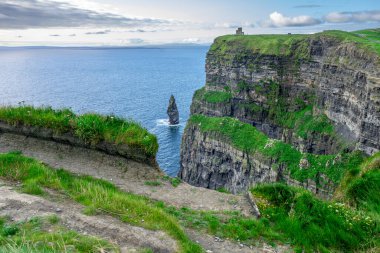 Moher Kayalıkları, Burren, County Clare, İrlanda, Birleşik Krallık