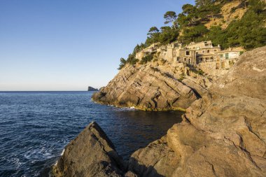 Aziz Martin Manastırı (Saint Martin-Le-Vieux), Conflent Bölgesi, Languedoc-Roussillon Bölgesi, Fransa Cumhuriyeti, Avrupa