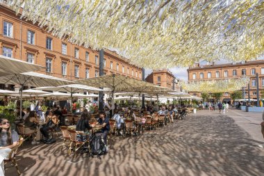 Capitol Meydanı, Toulouse, Haute-Garonne, Fransa Cumhuriyeti, Avrupa