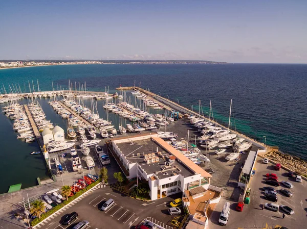 Puerto Deportivo Can Pastilla Playa Palma Mallorca Balearen Spanien Europa — Stockfoto