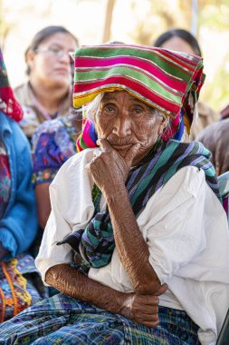 Geleneksel ebeler için atölye çalışması, San Bartolome Jocotenango, Guatemala, Orta Amerika