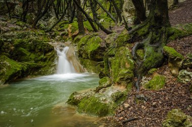 Torrent de Coanegra, Es Freu şelalesi, Orient, Bunyola, Mallorca, Balear Adaları, İspanya