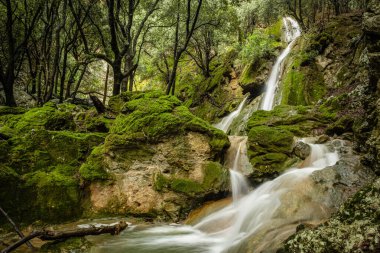 Torrent de Coanegra, Es Freu şelalesi, Orient, Bunyola, Mallorca, Balear Adaları, İspanya