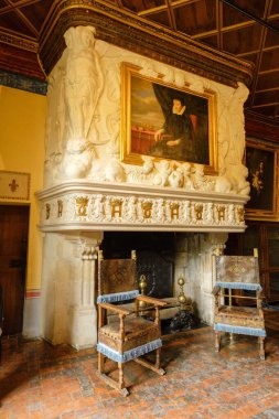 Chenonceau Şatosu, 16. yüzyıl, Chenonceaux, Indre-et-Loire bölümü, Fransa, Batı Avrupa